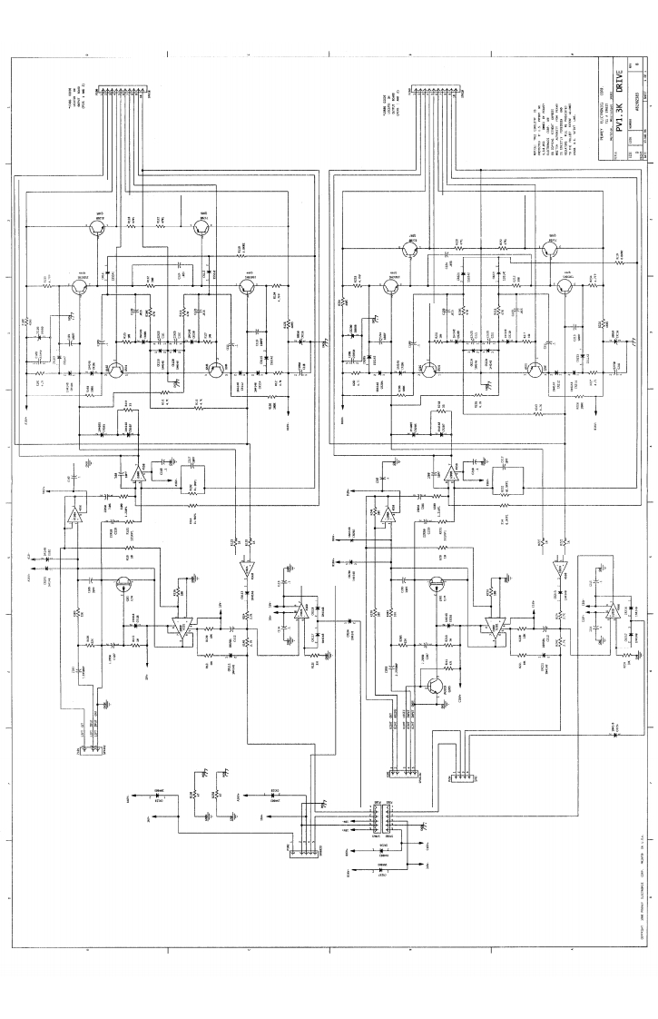 Peavey_1.3k-维修手册含电器原理图