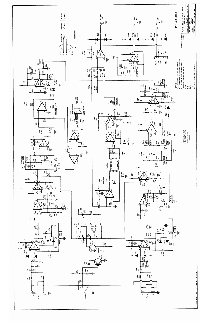 Peavey_Standard_MKIII_Schematic电器原理图s