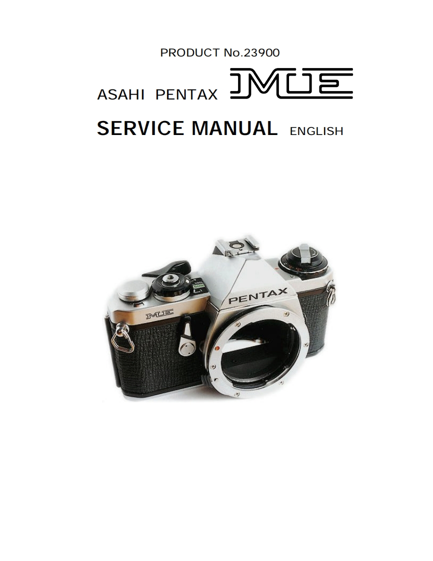 Pentax_ME_service_manual维修手册