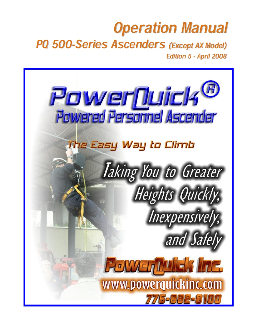 PowerQuick-PQ500-User-Manual操作说明书手册新质力文库 - 聚焦新质生产力发展的数字化知识库_行业洞察 / 理论成果 / 实践指南免费下载新质力文库
