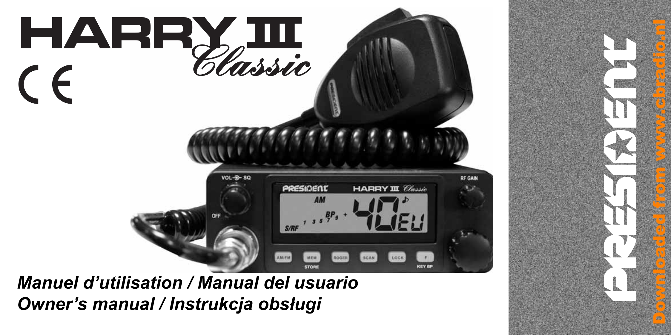 President_Harry_III_Classic_FR_使用说明书手册_ES_PL