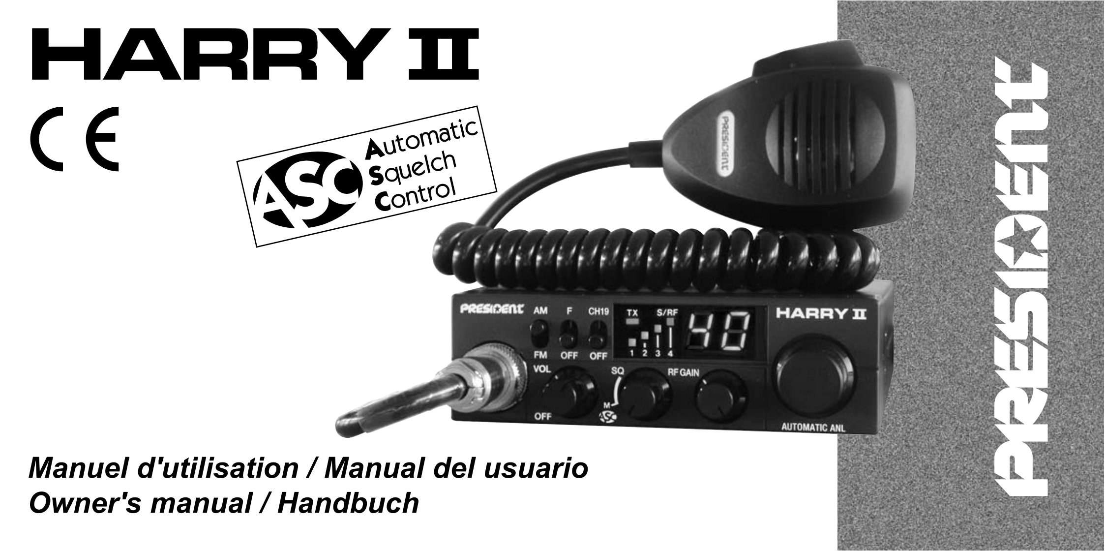 President_Harry_II_ASC_Manual操作说明书手册