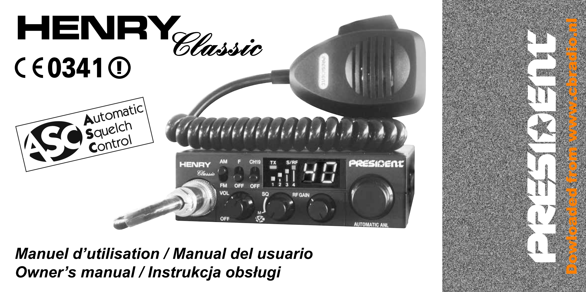 President_Henry_ASC_Classic_FR_使用说明书手册_ES_PL_v1.01