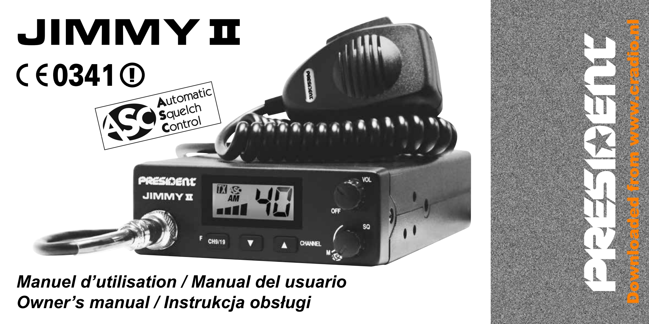 President_Jimmy_II_ASC_FR_使用说明书手册_ES_PL_v1.02