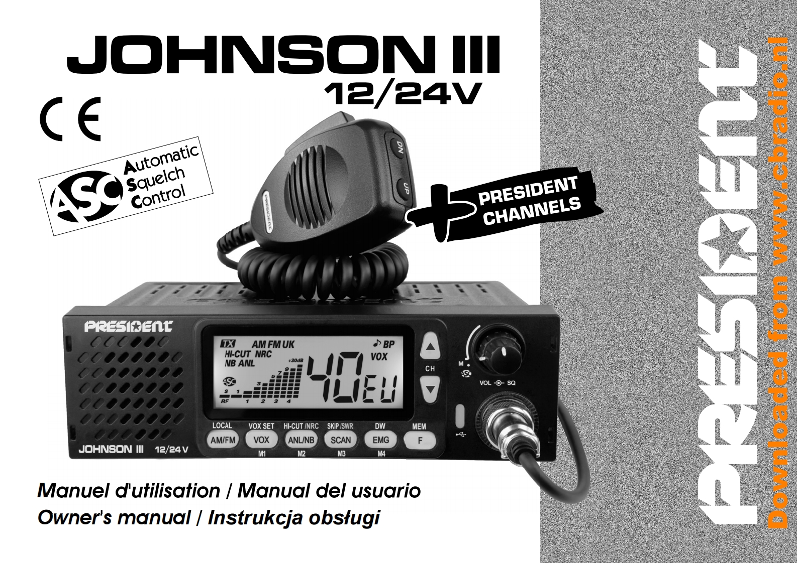 President_Johnson_III_12V_24V_ENG_FR_ESP_PL_V1.2web-960操作说明书手册