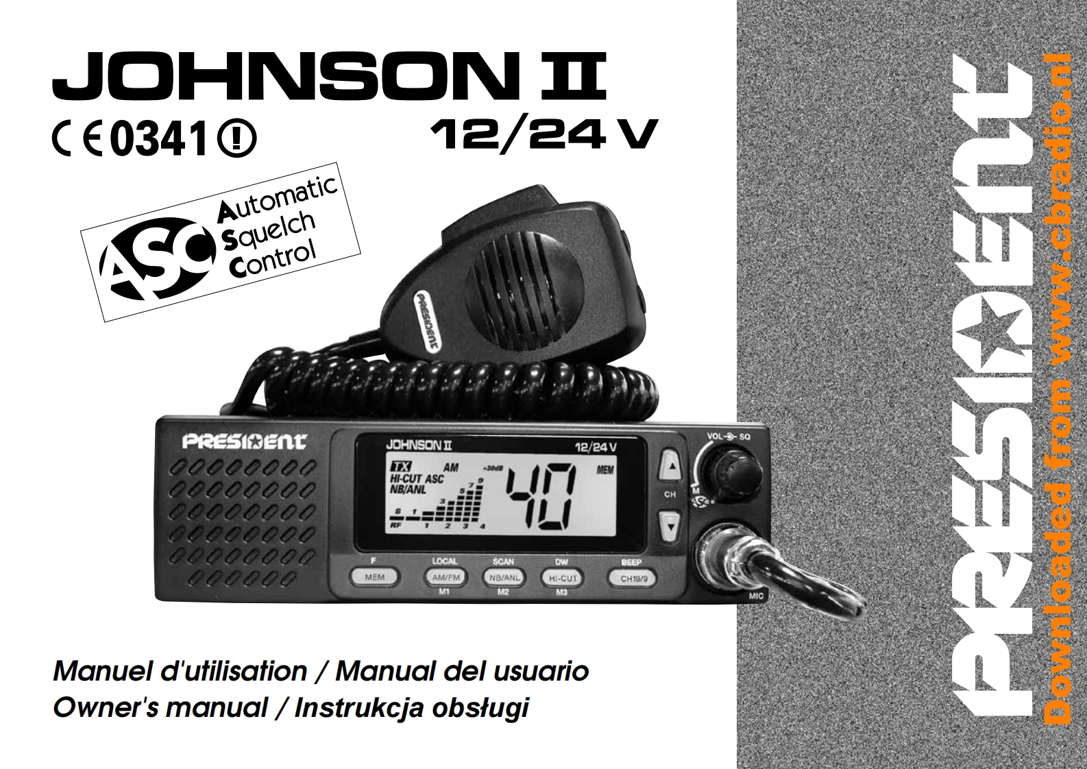 President_Johnson_II_ASC12_24_FR_ES_使用说明书手册_PL_v1.01