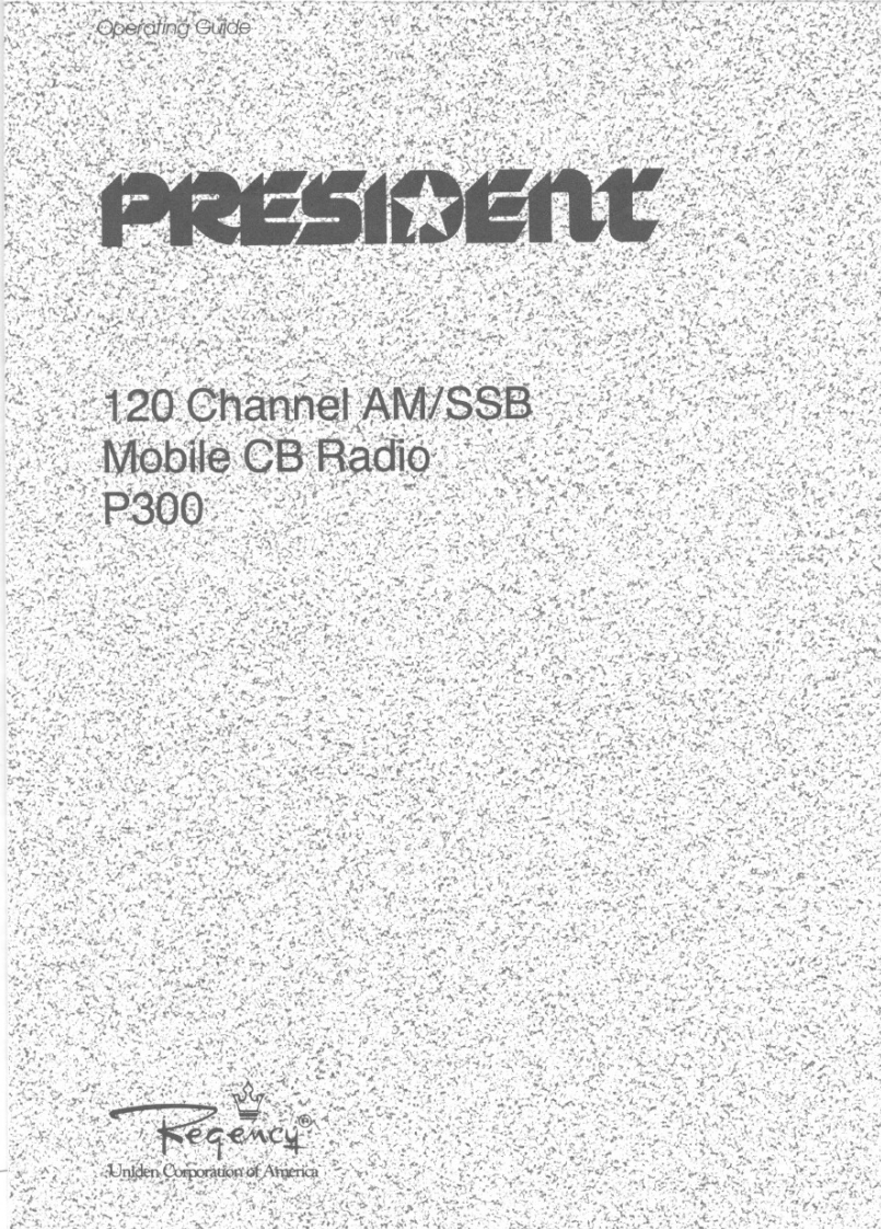 President_P300_Manual操作说明书手册