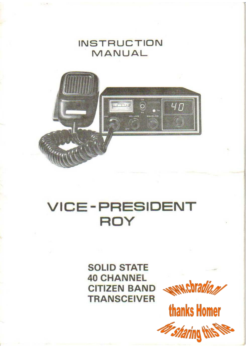 President_Roy_HOMER_使用说明书手册(2)