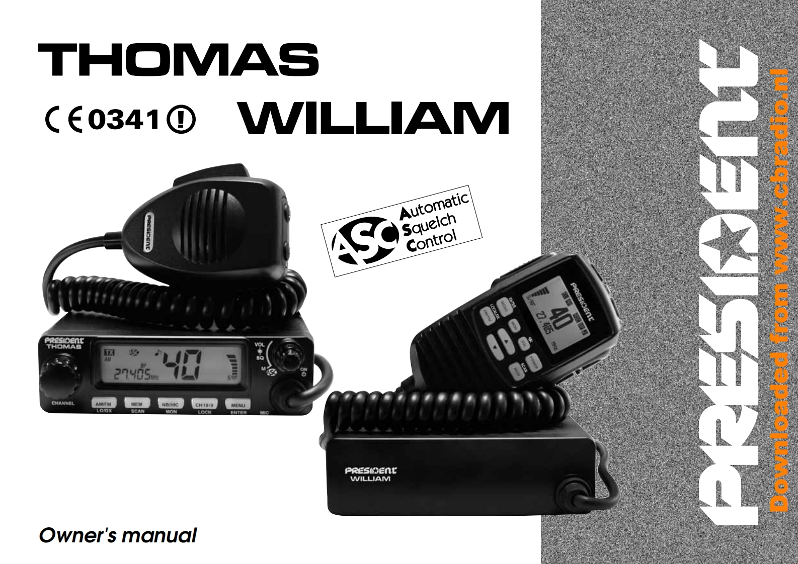 President_Thomas_ASC_使用说明书手册