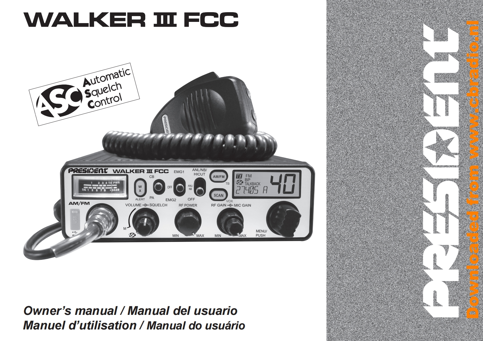 President_Walker_III_FCC_ENG_FR_ESP_PO_v1.01-80操作说明书手册