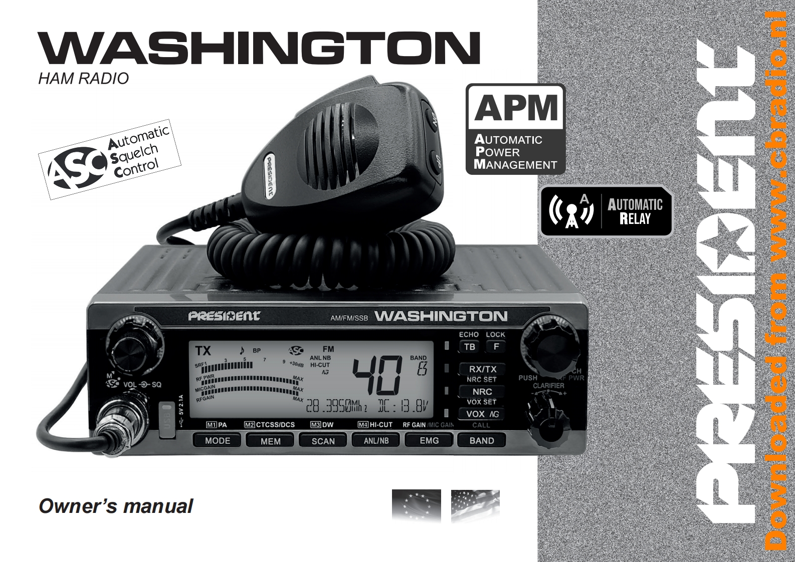 President_Washington_使用说明书手册_v0.23