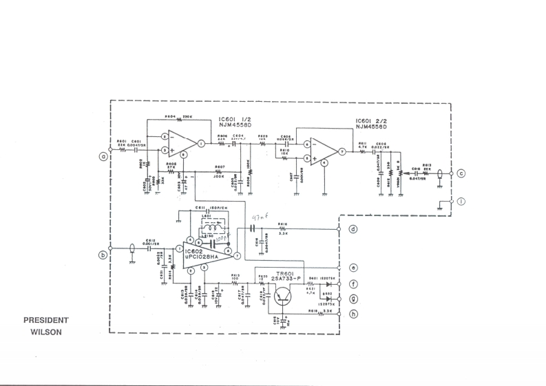 President_Wilson_Schematic电器原理图手册