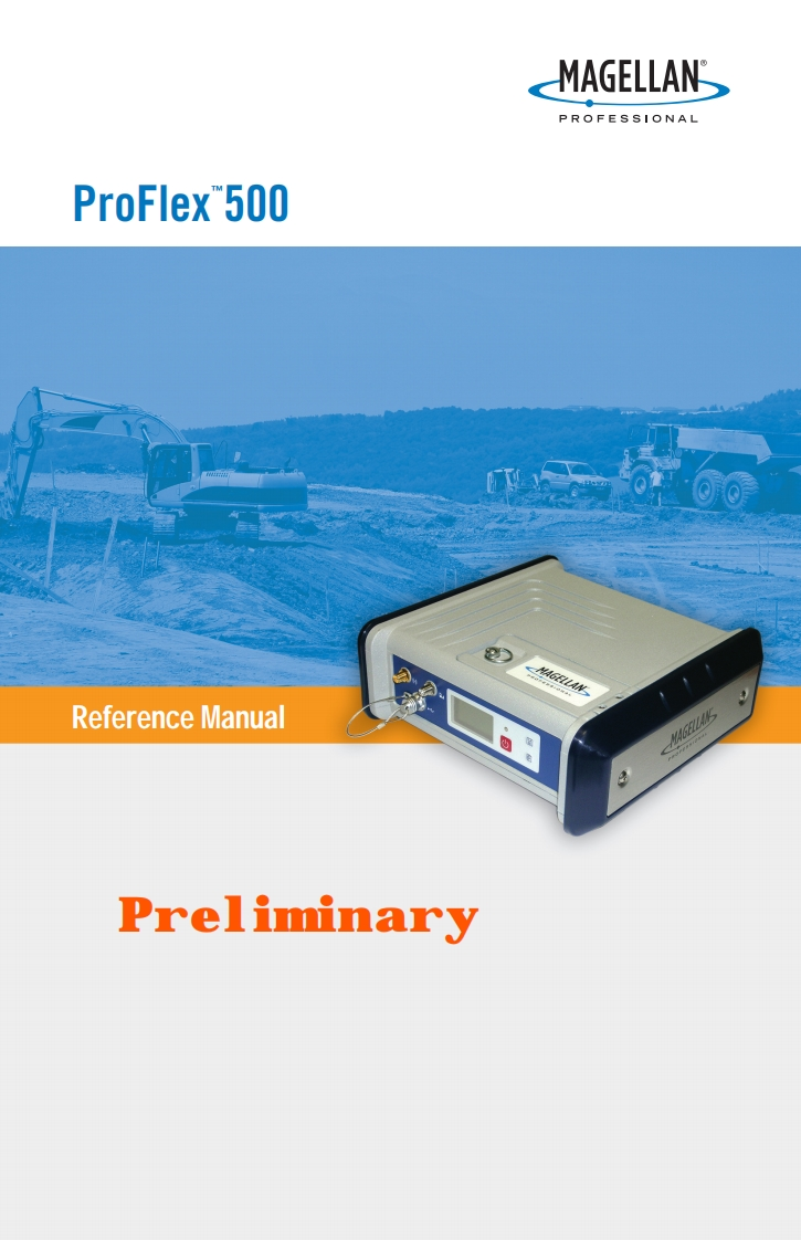 ProFlex500用户使用存在说明书手册