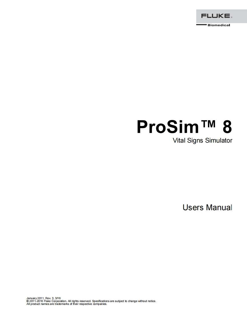 ProSim8_操作说明书手册eng0300