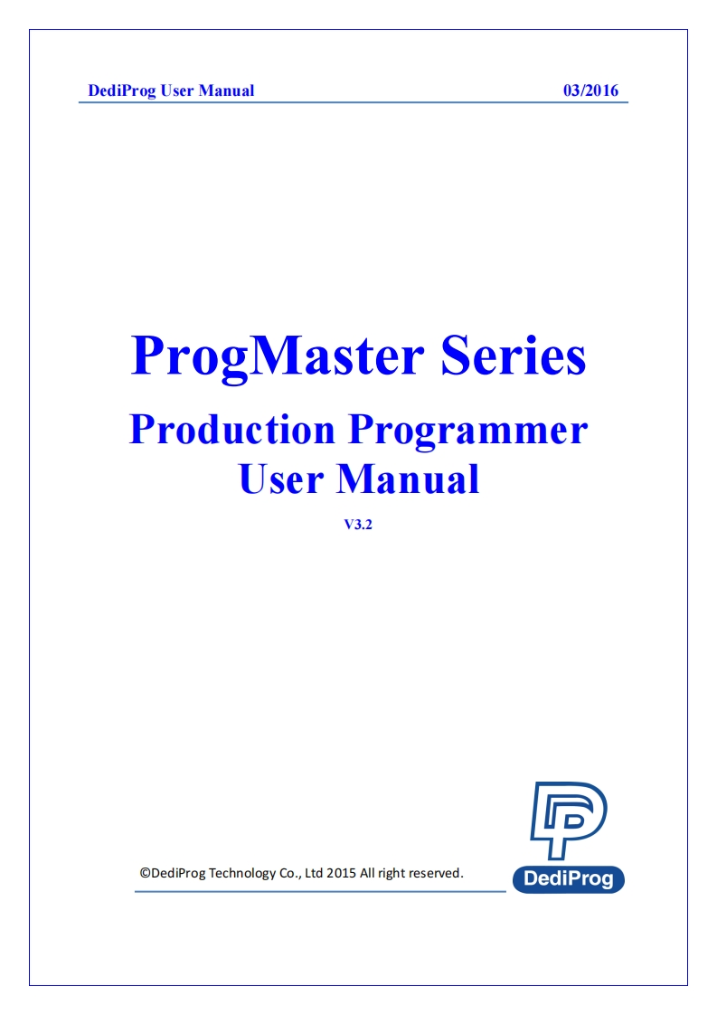 ProgMasterSeriesUser操作说明书手册_EN_V3.2