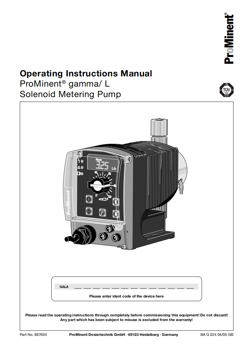 Prominent-GammaL-User-Manual操作说明书手册新质力文库 - 聚焦新质生产力发展的数字化知识库_行业洞察 / 理论成果 / 实践指南免费下载新质力文库