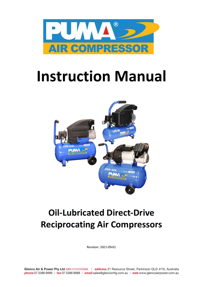 Puma-Direct-Drive-使用说明书手册-2021-09-01