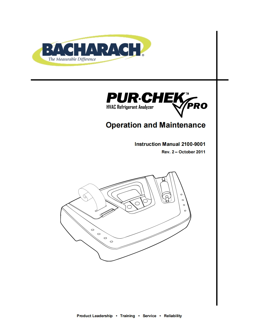 Pur-Chek-Pro_手册说明书指南