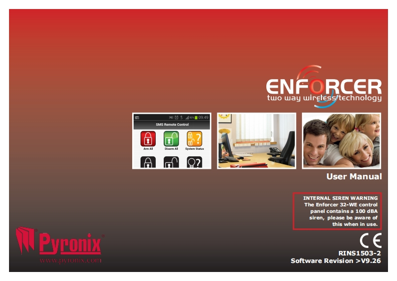 Pyronix-Enforcer-操作说明书手册
