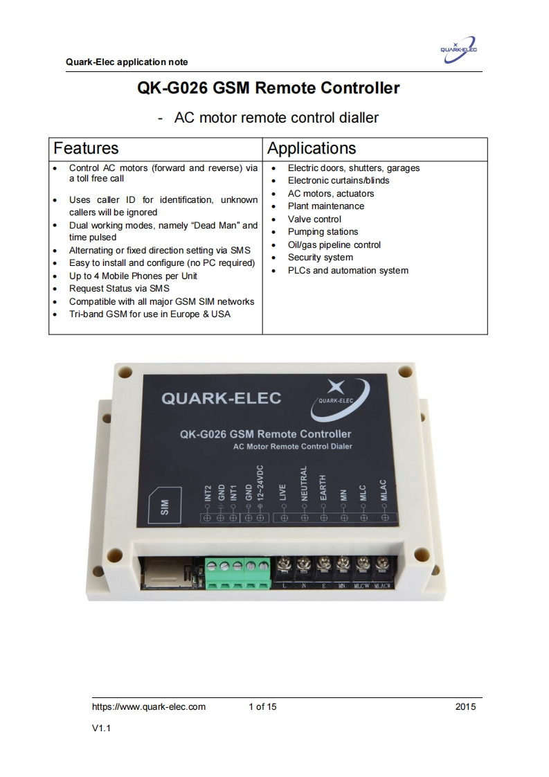 QK-G026_manual操作说明书手册