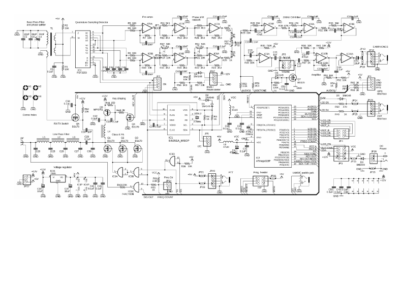 QRP_Kits_QCX-Plus_参考电器原理图