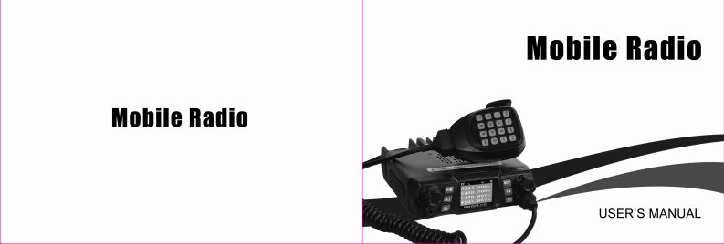 QYT-KT-980-Plus-User-Manual操作说明书手册