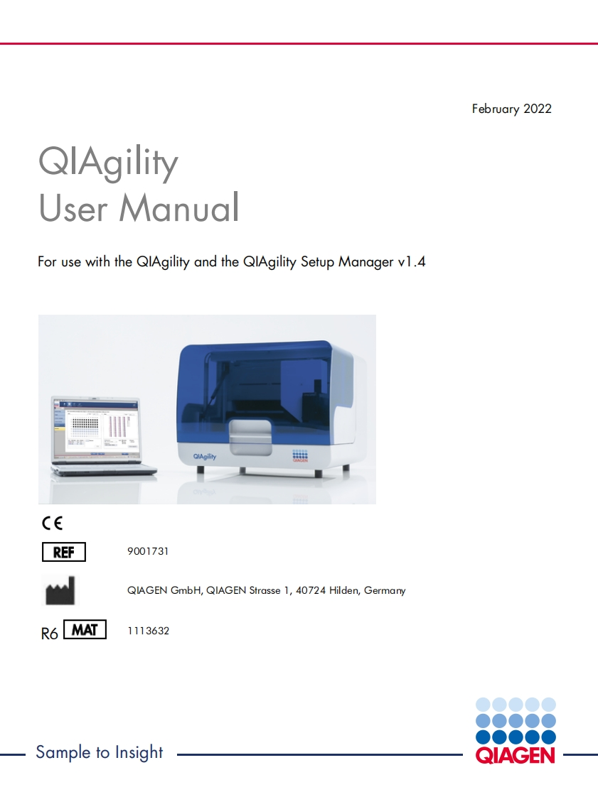 Qiagen-QIAgility-PCR-Setup-System-操作说明书手册