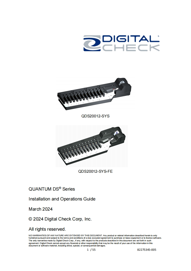 Quantum-DS-安装操作说明书手册
