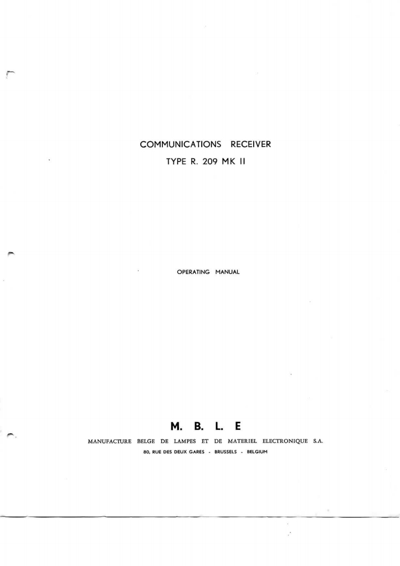 R-209-operating-manual使用说明书手册