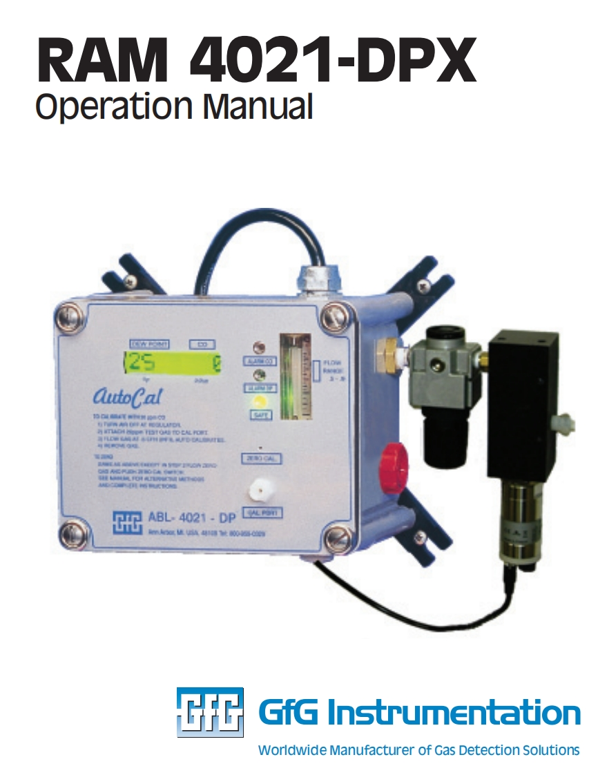 RAM_4021-DPX_手册说明书指南