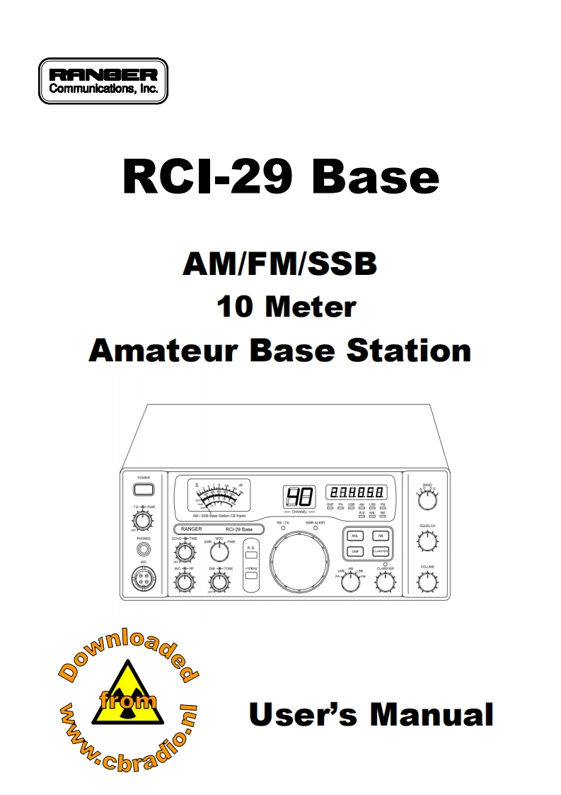 RCI_29_Base操作说明书手册