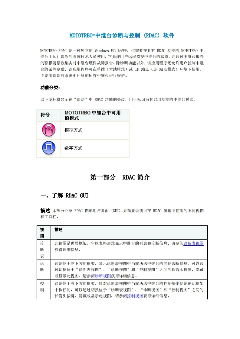 RDAC_UserManual操作说明书手册