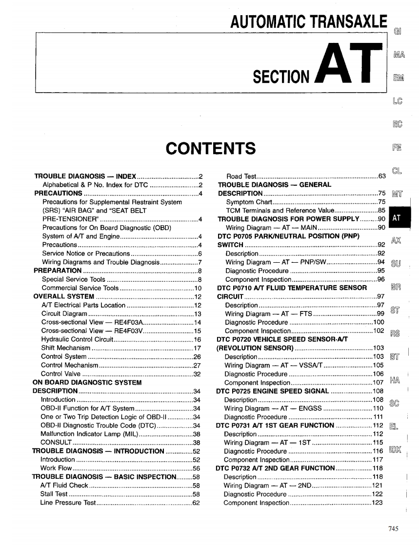 RE4F03A_RE4F03变速箱维修手册