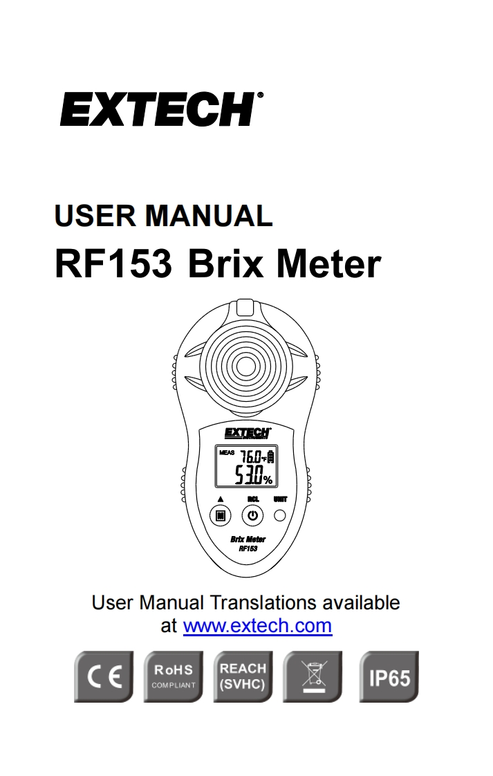 RF153_安装调试说明书手册-en