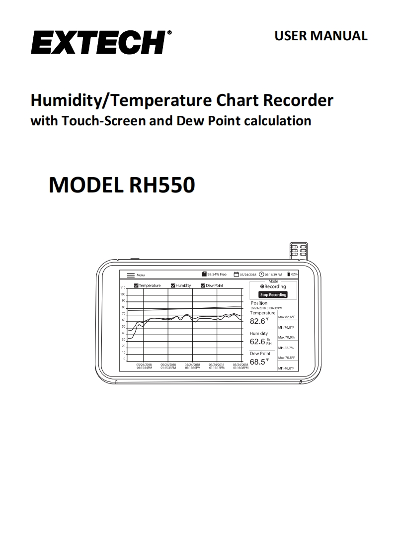RH550_安装调试说明书手册-en