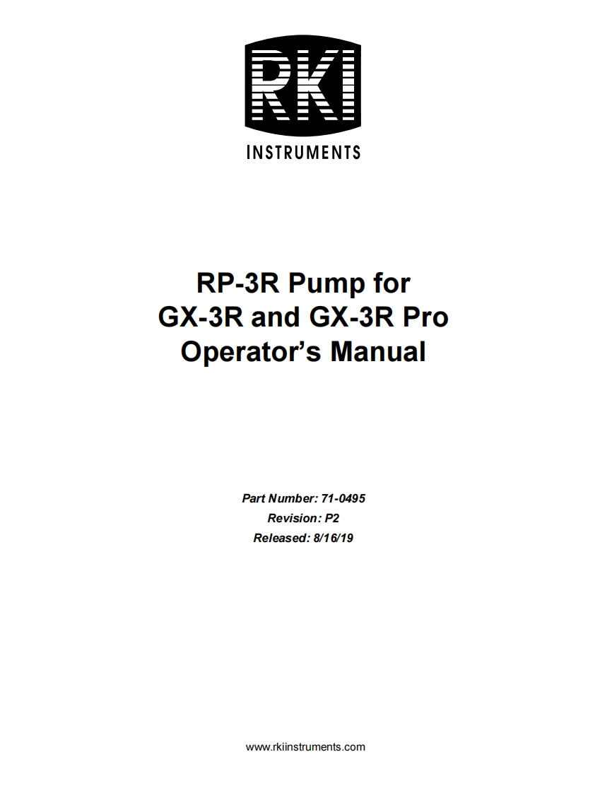 RP-3R_手册说明书指南