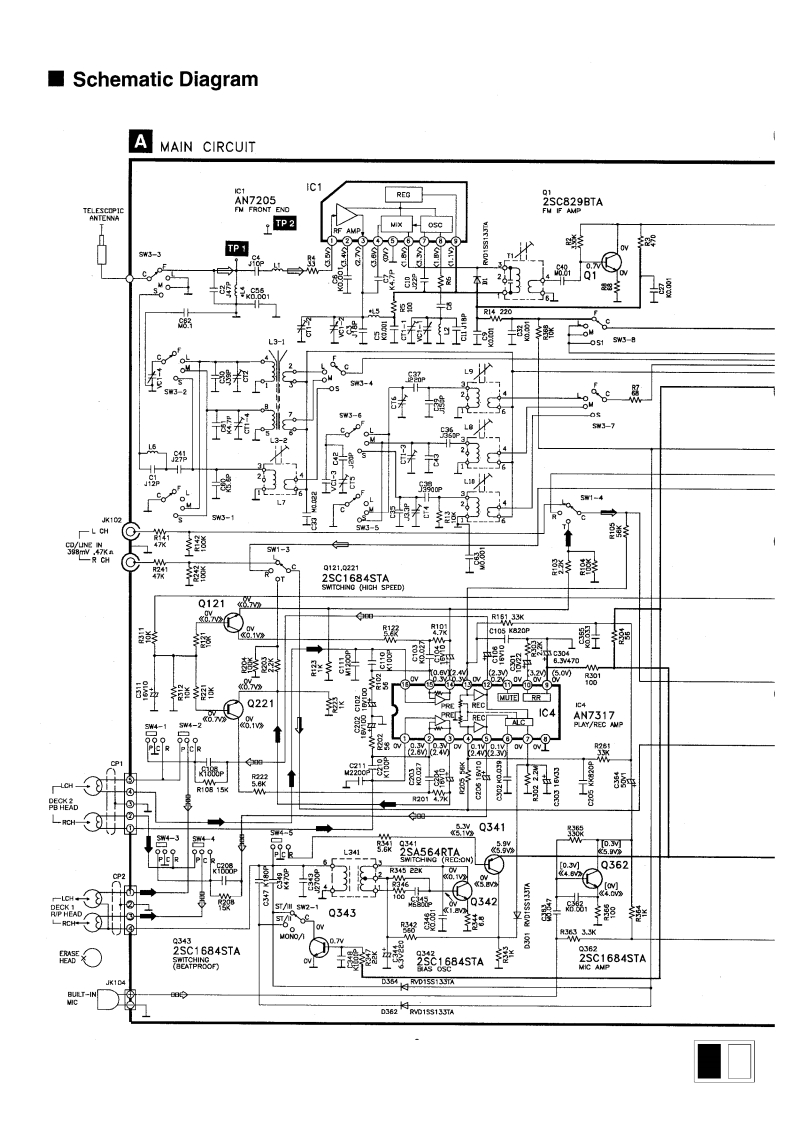 RX-CT820维修手册含电器原理图