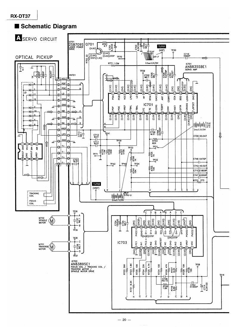 RX-DT37维修手册含电器原理图