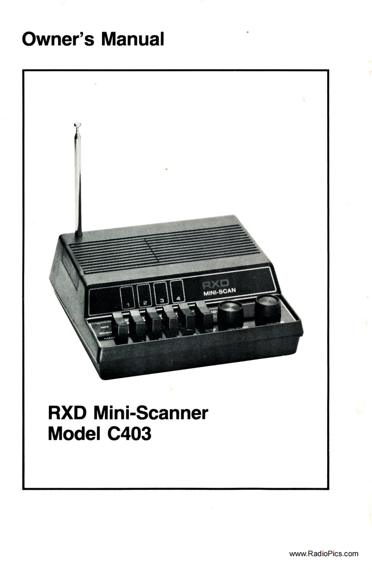 RXD_C403-(Manual操作说明书手册)