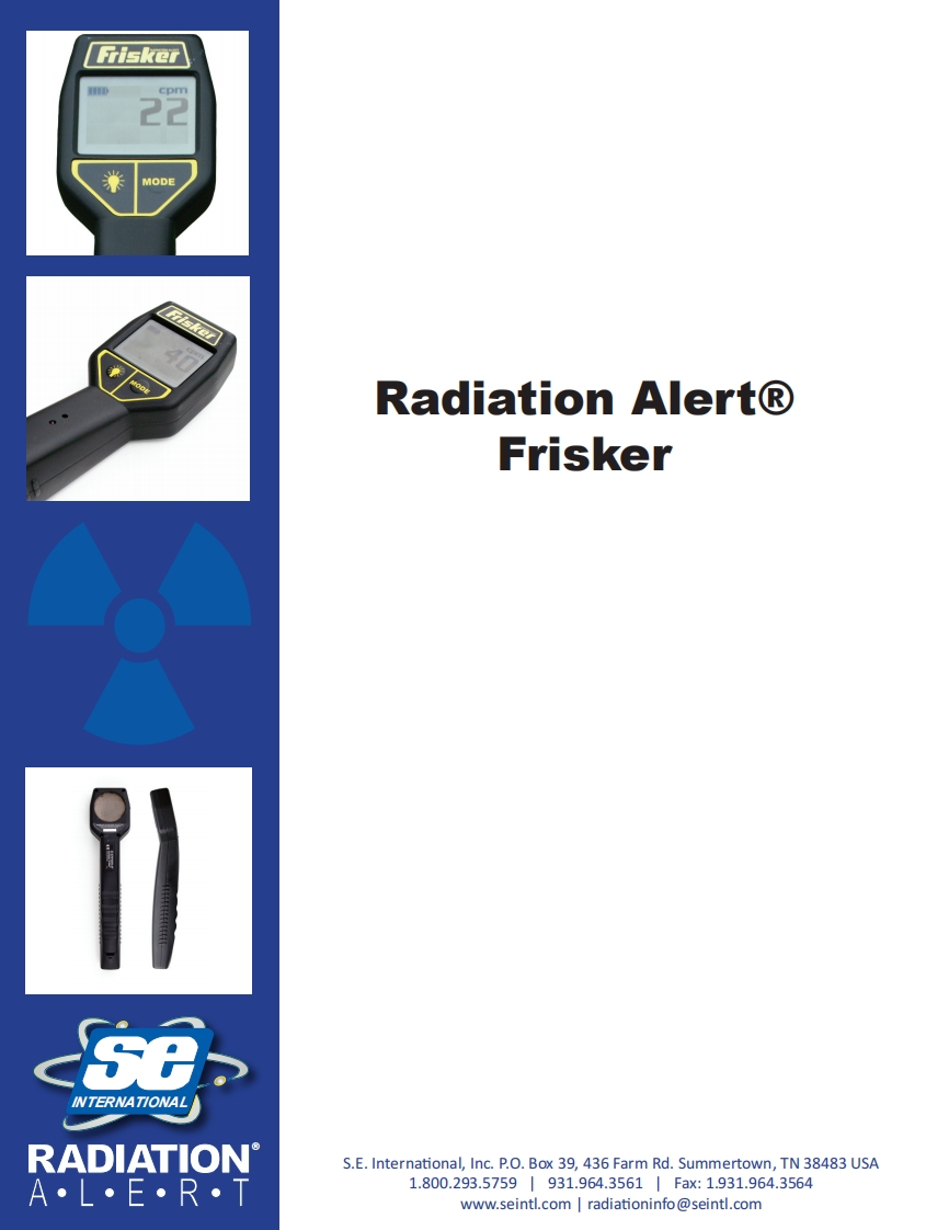 Radiation_Frisker_用户说明书手册_English