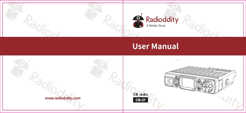 Radioddity_CB-27_Manual操作说明书手册_4