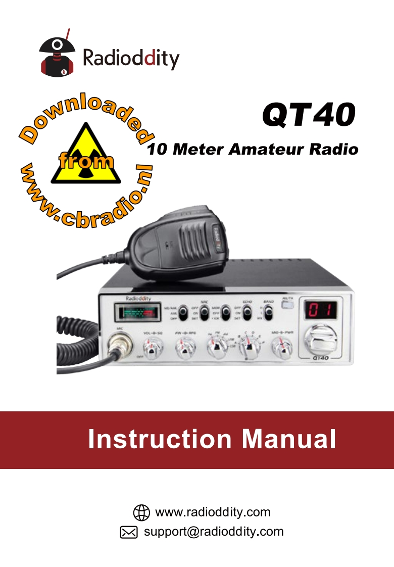 Radioddity_QT40__20230425_ENG操作说明书手册