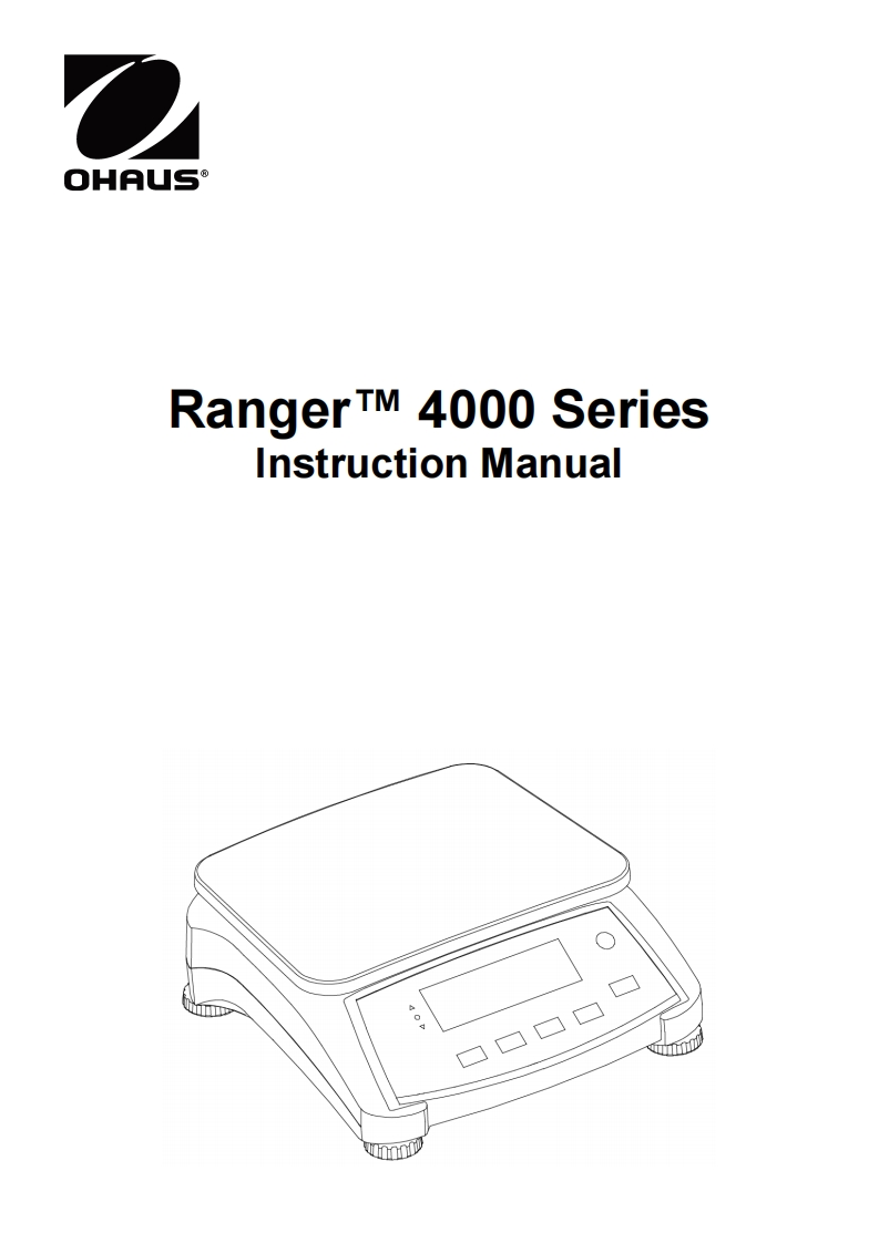 Ranger4000_参考说明书手册_EN