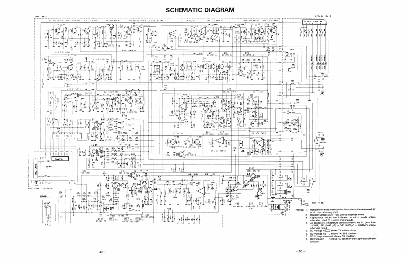 Realistic_TRC-465_Schematic电器原理图手册