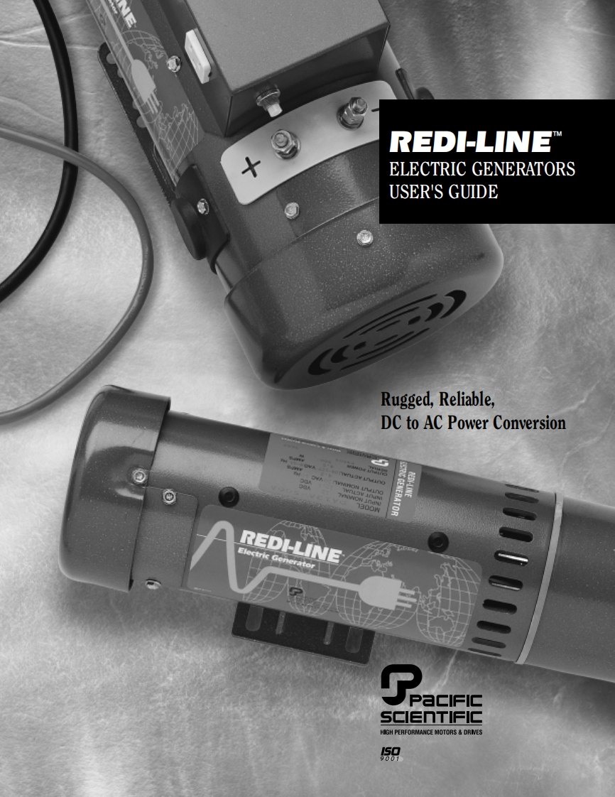 Redi-Line-Generators-操作说明书手册
