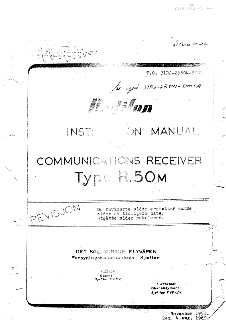 Redifon_R-50M-(Manual操作说明书手册)