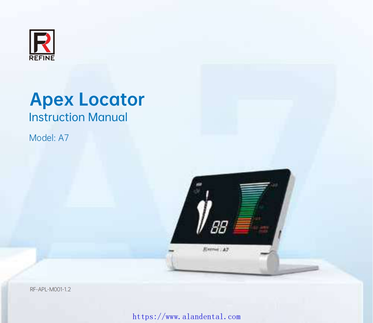 Refin-A7-Foldable-Dental-Apex-Locator-操作说明书手册l
