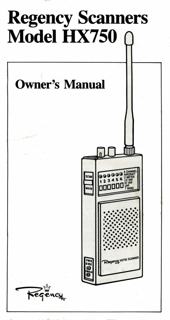Regency_HX750-(Manual操作说明书手册)