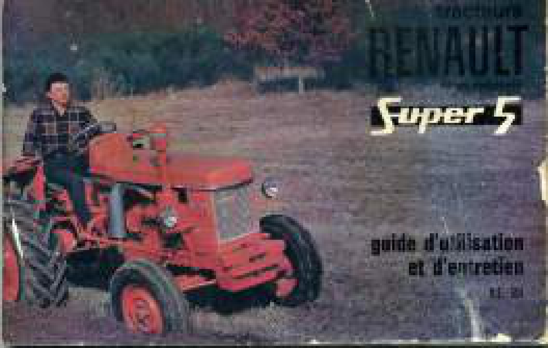 Renault-Super5-Tractor-维修维护手册-PDF