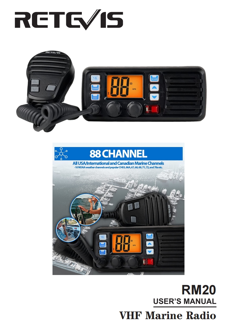 Retevis_RM20_(Manual操作说明书手册)